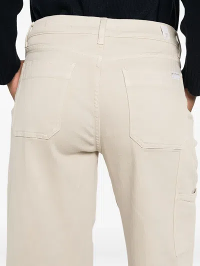 7 For All Mankind Lotta Style Jeans In Neutral