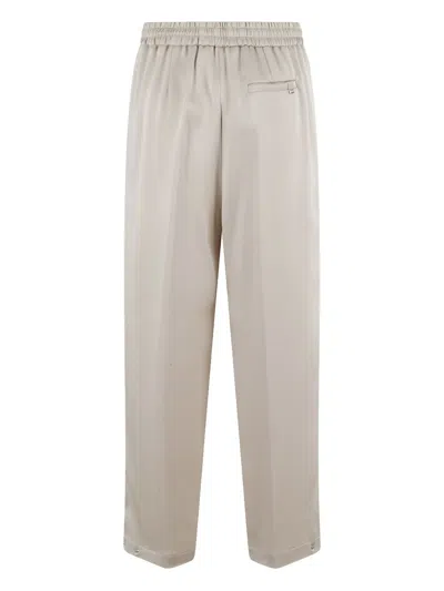 Herno Relaxed Fit Trousers With Adjustable Ankle