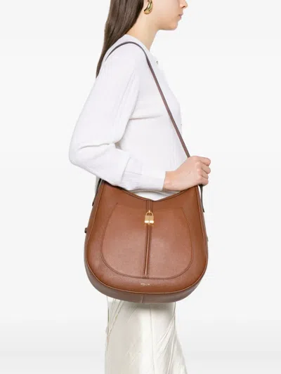 Demellier Small Siena Padlock-detail Shoulder Bag