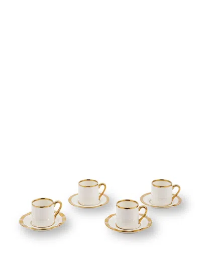 Polspotten Golden Finds Espresso Cup (set Of Four) In Gold