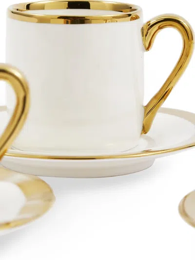 Polspotten Golden Finds Espresso Cup (set Of Four) In Gold