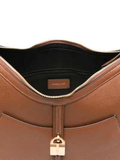 Demellier Small Siena Padlock-detail Shoulder Bag