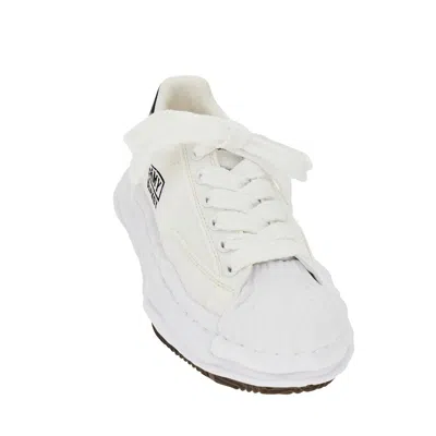 Miharayasuhiro Maison Mihara Yasuhiro Blakey Original Sole Leather Low-top Sneakers In White