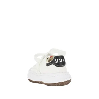 Miharayasuhiro Maison Mihara Yasuhiro Blakey Original Sole Leather Low-top Sneakers In White