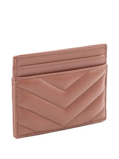 Pre-owned Saint Laurent 2021 Cassandre Cardholder