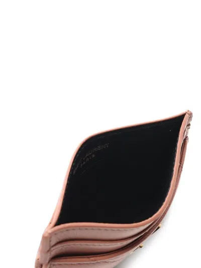 Pre-owned Saint Laurent 2021 Cassandre Cardholder