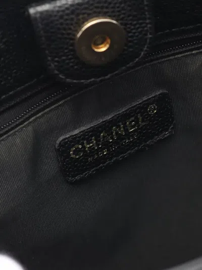 Pre-owned Chanel 2003 Interlocking Cc-logo Tote Bag