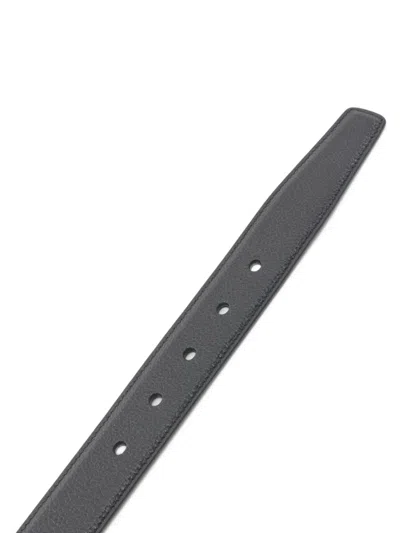 Pre-owned Saint Laurent 2021 Cassandre Leather Belt