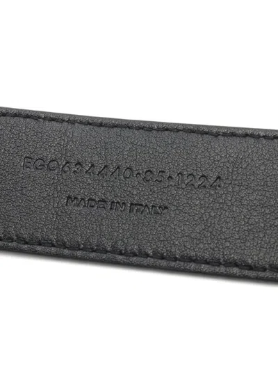 Pre-owned Saint Laurent 2021 Cassandre Leather Belt
