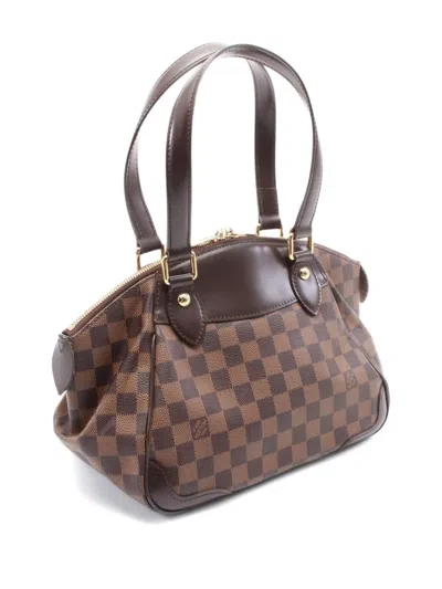 Pre-owned Louis Vuitton 2012 Verona Pm Tote Bag In Brown