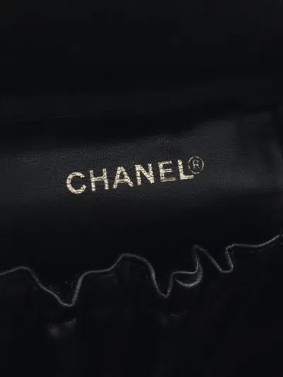Pre-owned Chanel 1997-1999 Coco Mark Handbag In Black