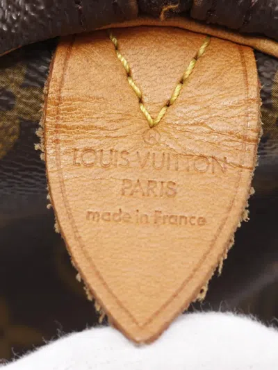 Pre-owned Louis Vuitton 1995 Speedy 30 Handbag In Brown