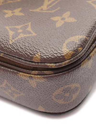 Pre-owned Louis Vuitton 2020 Metis Mm Tote Bag In Brown