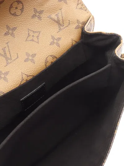 Pre-owned Louis Vuitton 2020 Metis Mm Tote Bag In Brown