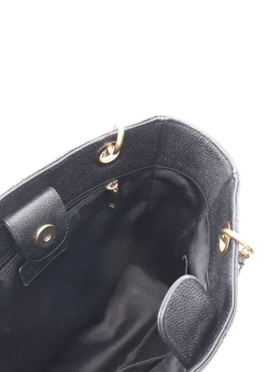 Pre-owned Chanel 2012 Interlocking Cc-logo Tote Bag