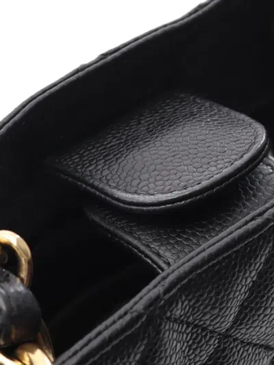 Pre-owned Chanel 2012 Interlocking Cc-logo Tote Bag