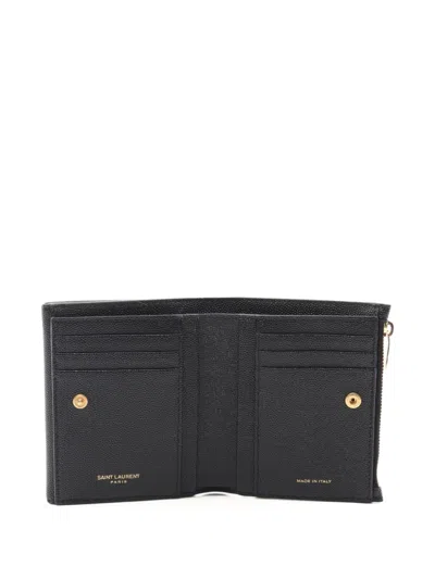 Pre-owned Saint Laurent 2021 Uptown Leather Wallet