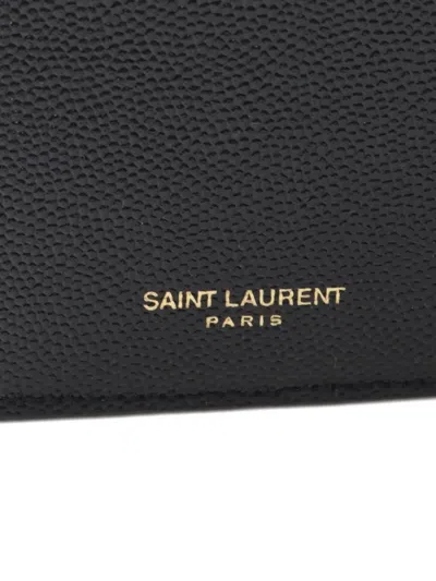 Pre-owned Saint Laurent 2021 Uptown Leather Wallet