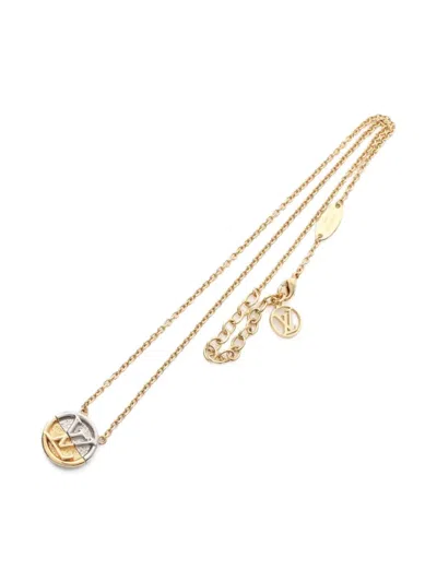 Pre-owned Louis Vuitton 2021 Collier L To V Necklace