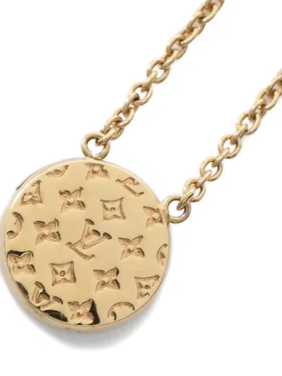 Pre-owned Louis Vuitton 2021 Collier L To V Necklace