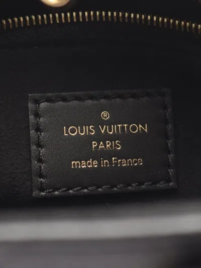 Pre-owned Louis Vuitton 2021 On-the-go Pm Tote Bag In Black