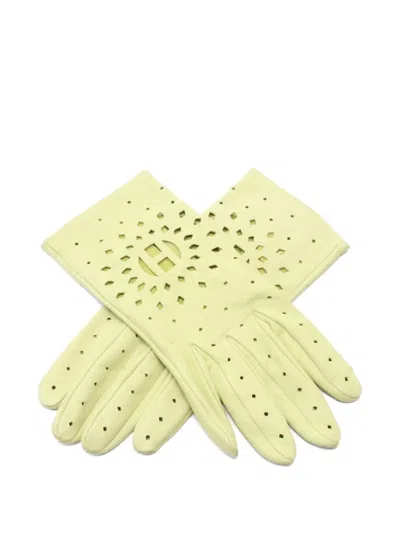 Pre-owned Hermes 2010s Lambskin Gloves