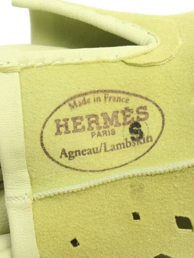 Pre-owned Hermes 2010s Lambskin Gloves