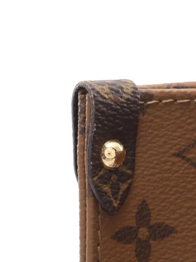 Pre-owned Louis Vuitton 2021 On-the-go Mm Handbag In Brown