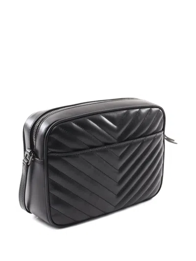 Pre-owned Saint Laurent 2020 Lou Roux Crossbody Bag In Black