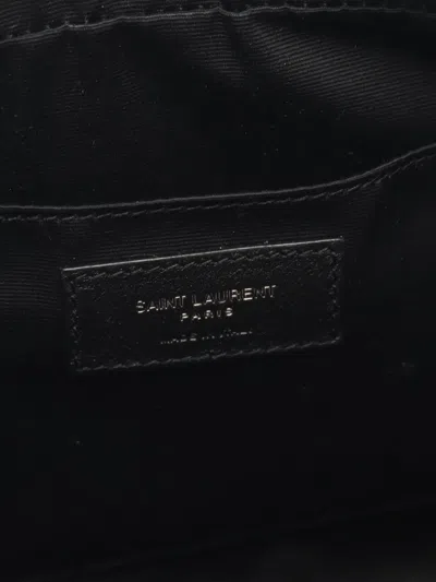 Pre-owned Saint Laurent 2020 Lou Roux Crossbody Bag In Black
