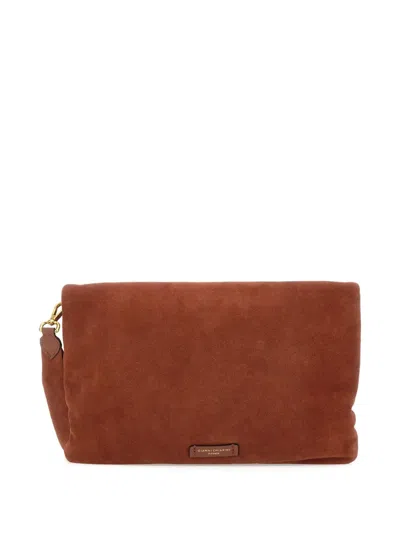 Gianni Chiarini Suede Clutch Bag