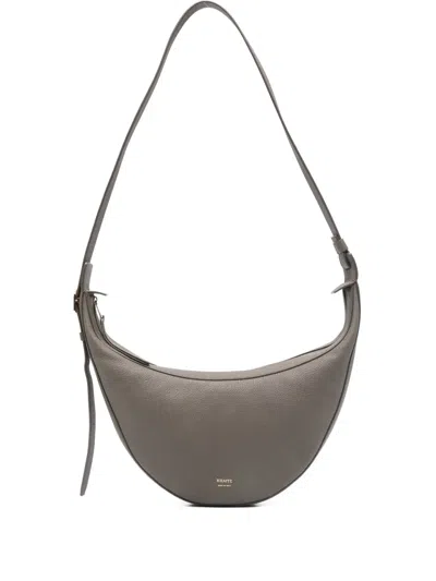 Khaite Augustina Small Leather Crossbody Bag