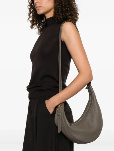 Khaite Augustina Small Leather Crossbody Bag