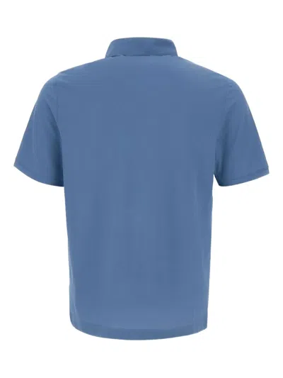 Diktat Cotton Polo Shirt In Blue