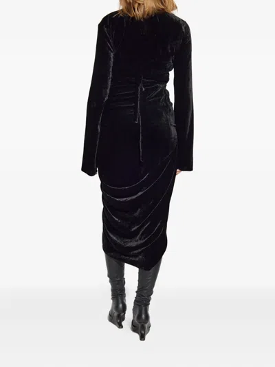Rick Owens Long Sleeve Dress