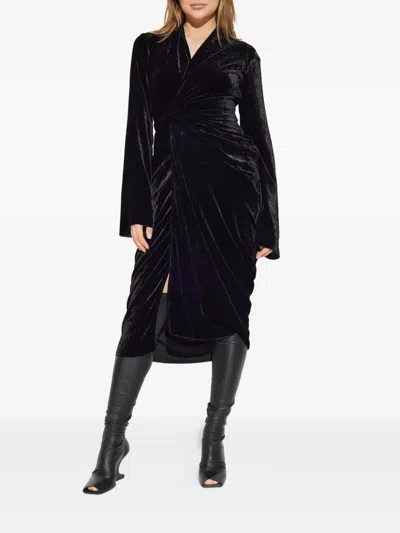 Rick Owens Long Sleeve Dress