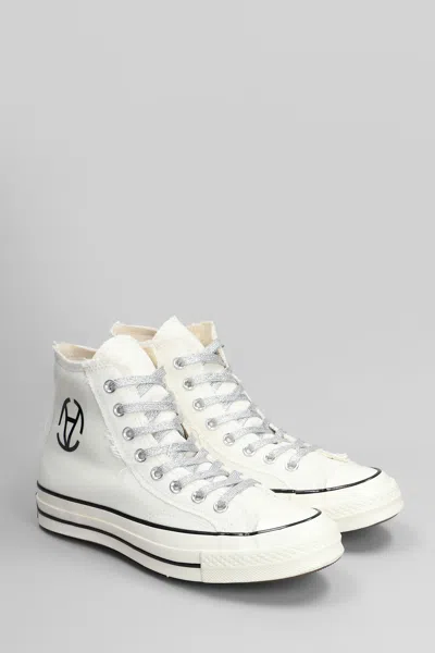 Converse Chuck 70 Sneakers In White Canvas