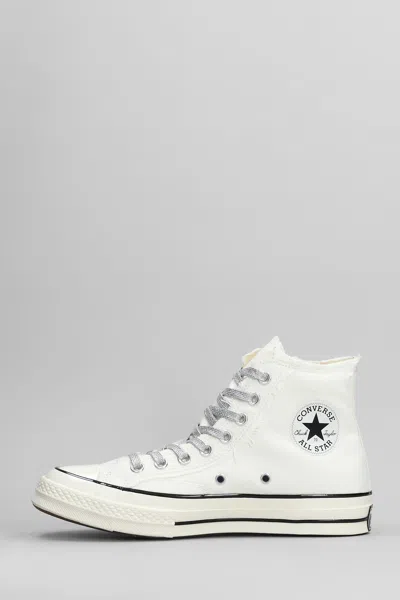 Converse Chuck 70 Sneakers In White Canvas