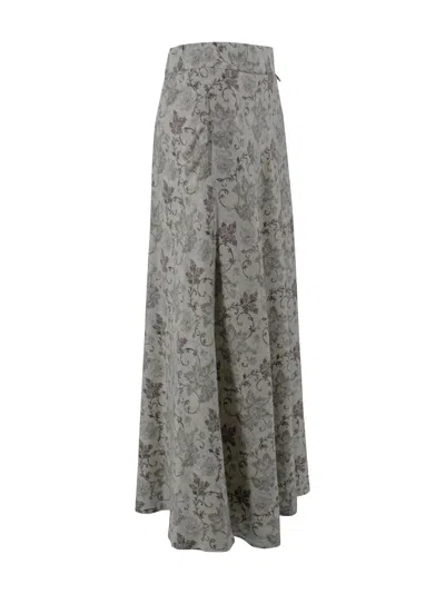Herno Knee Length And Midi Skirts In Gray