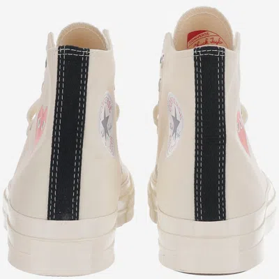 Comme Des Garçons Comme Des Garcons Chuck Taylor High Top Sneakers In White