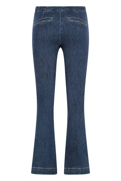 Frame High-rise Flared Jeans