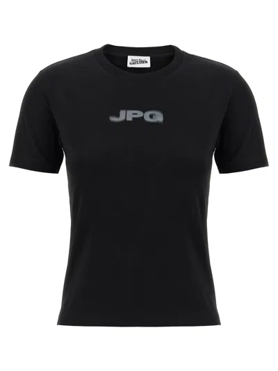 Jean Paul Gaultier The Black Jpg Baby Tee T-shirt Black