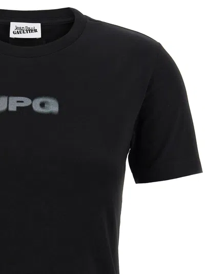 Jean Paul Gaultier The Black Jpg Baby Tee T-shirt Black