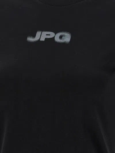 Jean Paul Gaultier The Black Jpg Baby Tee T-shirt Black