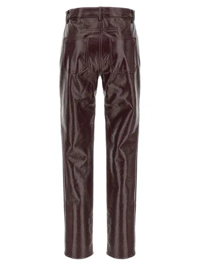 Courrèges Shiny Finish Trousers Reedition Pockets