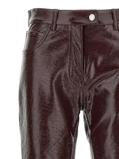 Courrèges Shiny Finish Trousers Reedition Pockets