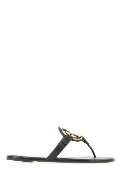 Tory Burch Miller Logo Thong Sandals