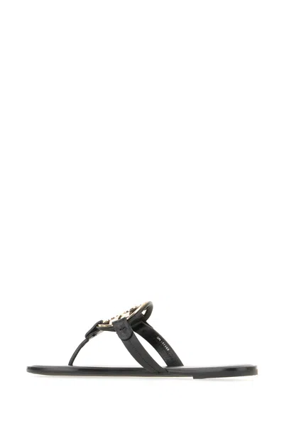 Tory Burch Miller Logo Thong Sandals
