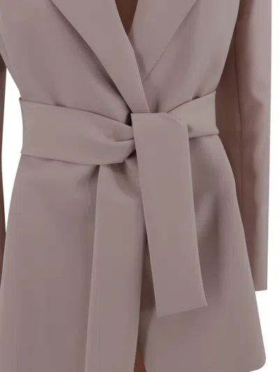Weekend Max Mara Blazer Belted Waist Notched Lapel