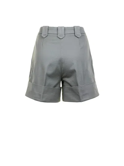 Fay Bermuda Shorts High Waist